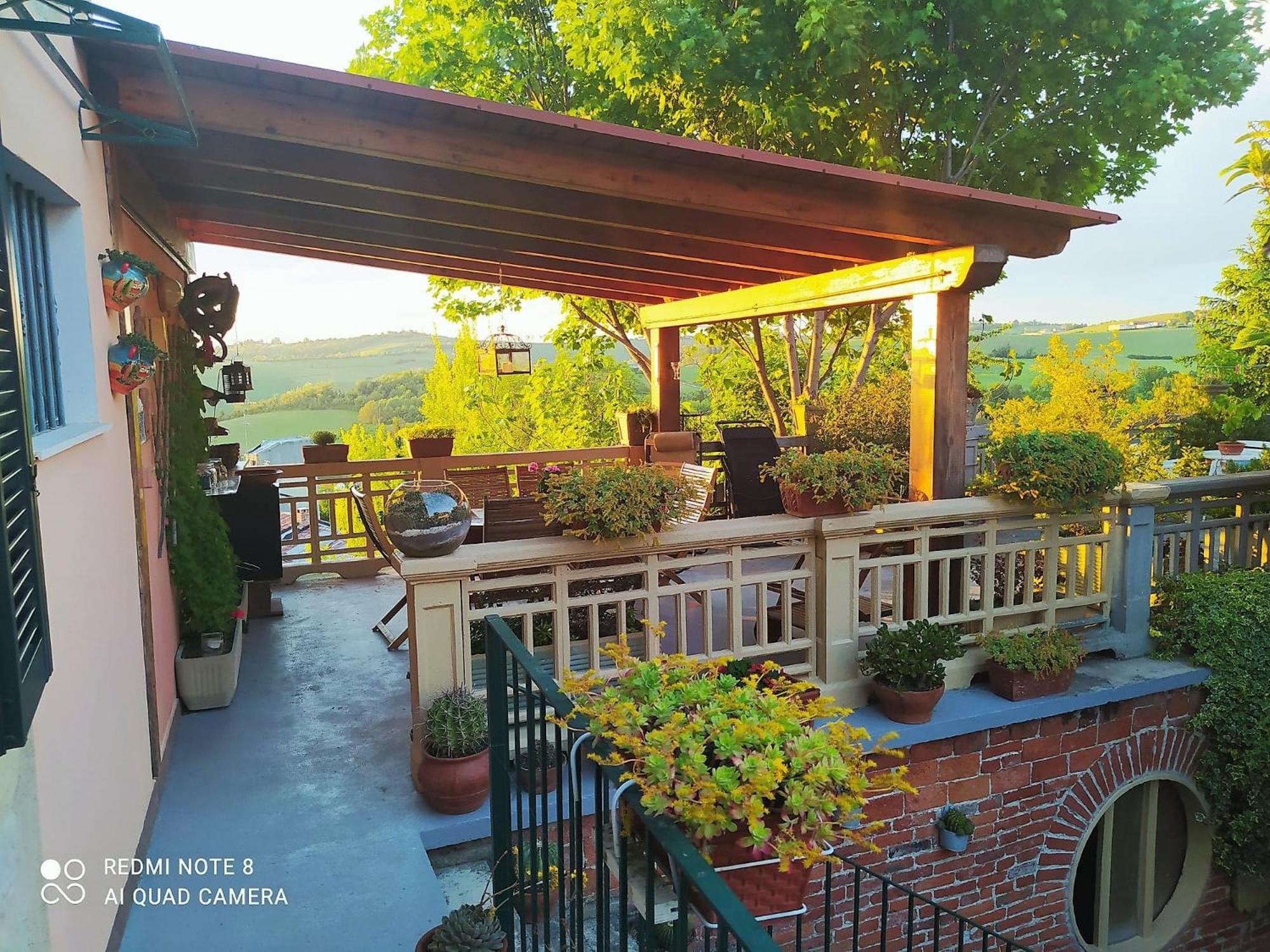 Апартаменти La Terrazza Sul Monferrato Ozzano Monferrato Екстер'єр фото